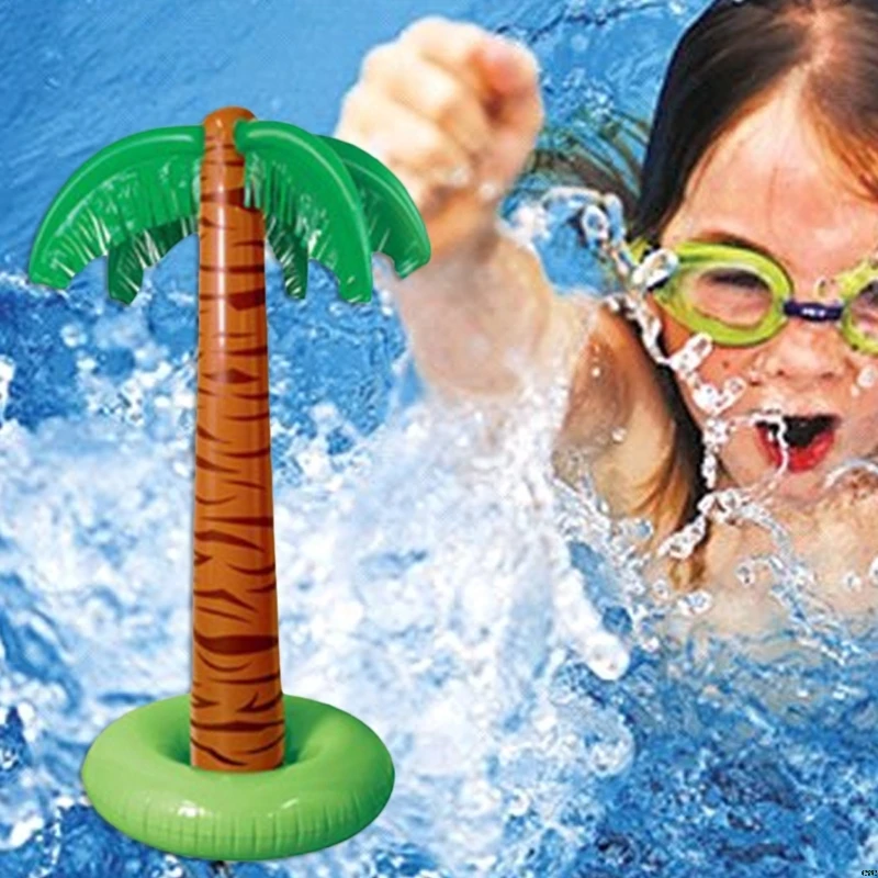

NEW 90cm Inflatable Tropical Palm Tree Pool Beach Party Decor Toy Outdoor Supplies
