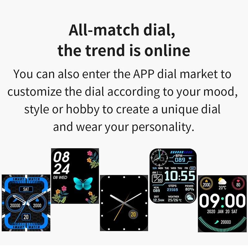 Новинка 2021 умные часы F1 с мониторингом пульса и артериального давления