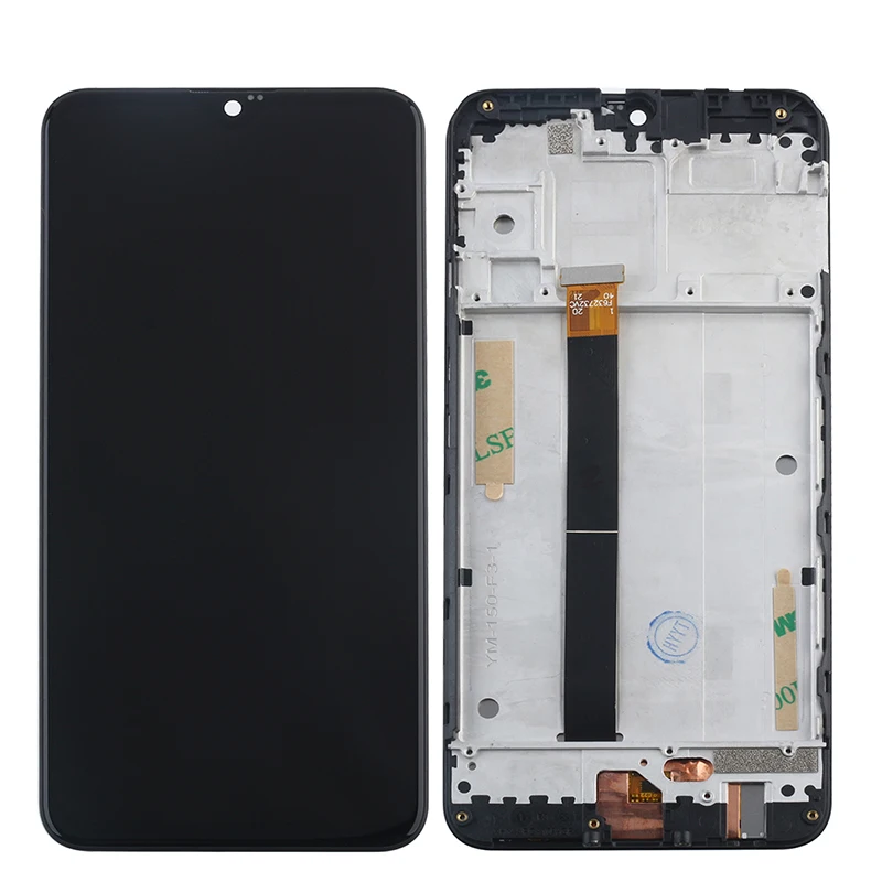 Black With Frame Alesser для UMI Umidigi F1 ЖК-дисплей и сенсорный экран+ рамка+ пленка запасные части+ Инструменты+ клей для UMI Umidigi F1 Play - Цвет: Black With Frame