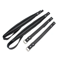 soft adjustable artificial accordion shoulder strapsdurable synthetic leather bass straps for 60 120 bass accoedions