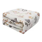 Коврик для домашних питомцев, коврик для домашних питомцев, накидка на автомобильное сиденье, устойчивая к когтям кровать для кошек и собак, одеяла, мягкая флисовая моющаяся подкладка, кровать