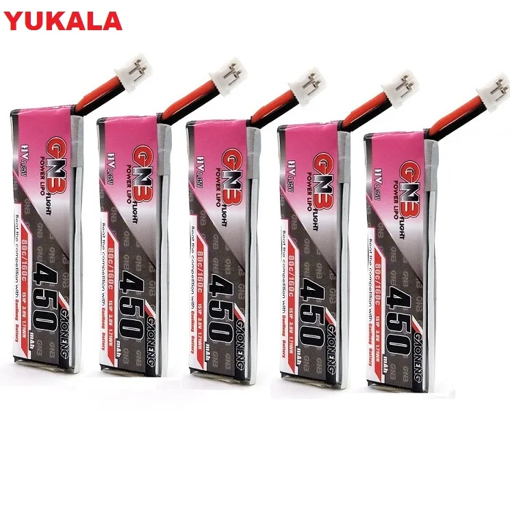 gaoneng gnb новейшие 5 шт fpv батареи 1s 38 в 260 м