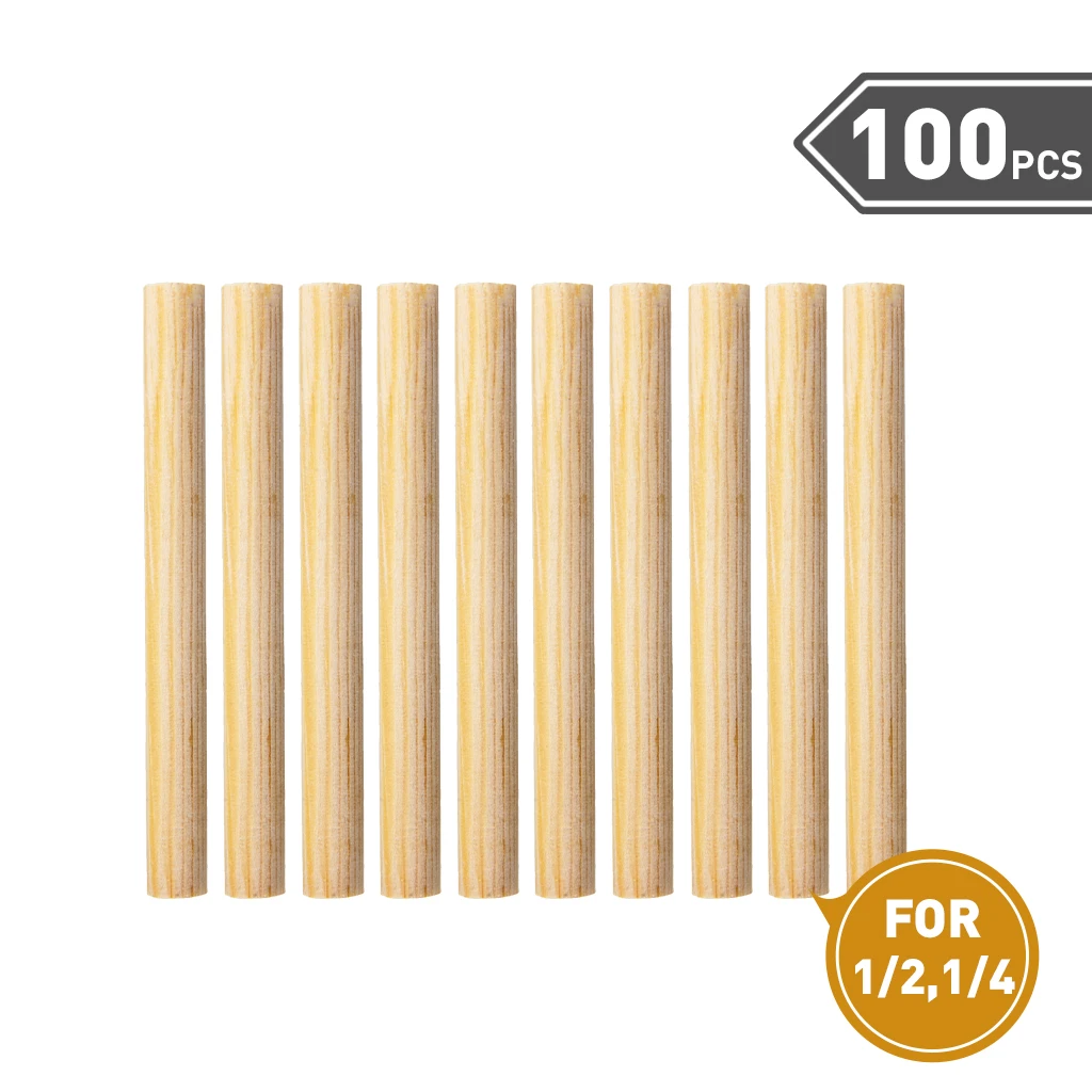 

100 Pcs 1/2 1/4 New Violin Soundpost Spurce Wood Violin Sound Post for 1/2 1/4 Violin New Violin Parts And Accessories