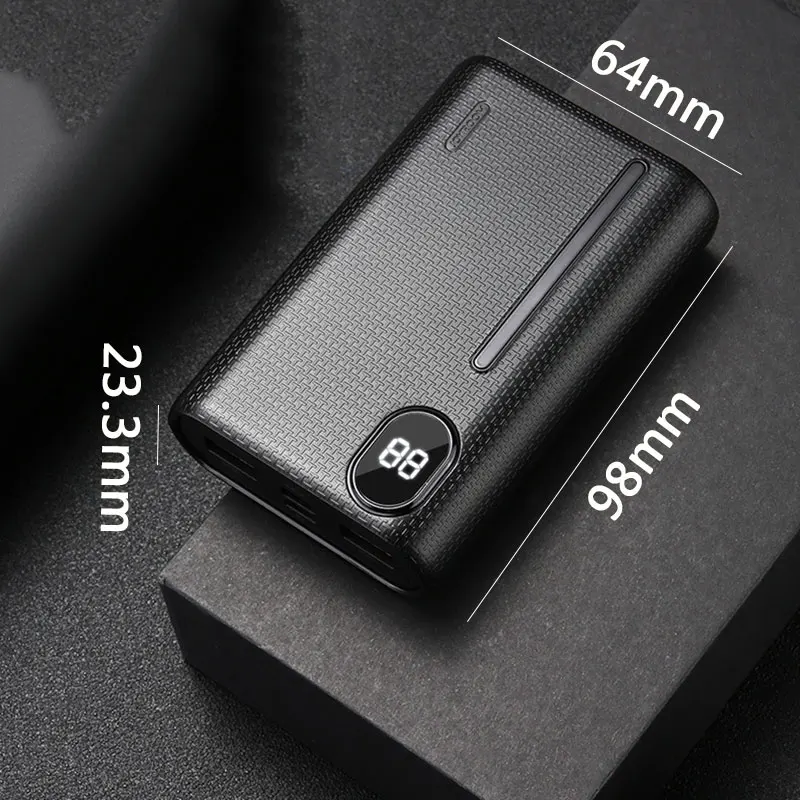 20000 мАч power Bank Быстрая зарядка для Iphone 8P XS MAX PD QC3.0 светодиодный дисплей Внешняя батарея зарядное устройство для Xiaomi samsung