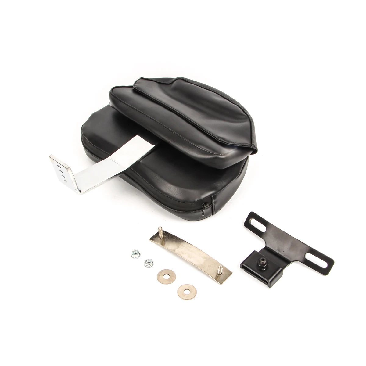 

New Adjustable Plug-In Driver Backrest for Harley Fatboy Heritage Softail 07-18