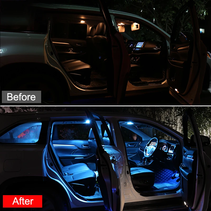 Автомобильные светодиодные лампы для Toyota Mark X 2010 2011 2012 2013 6 светодиодный т. |
