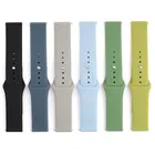 Ремешок силиконовый для Samsung Galaxy Watch 4, оригинальный классический браслет для Samsung Galaxy Watch 4 40 мм 44 мм 46 мм