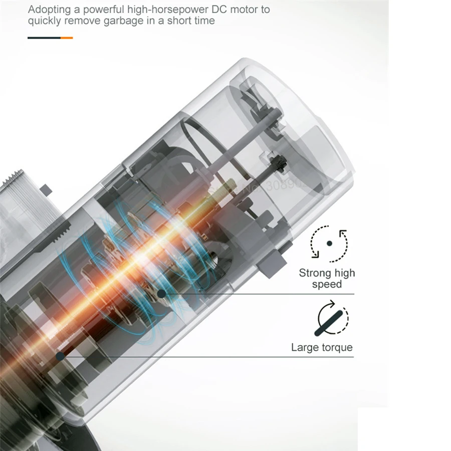 mijia mi miu food garbage processor disposal crusher food waste disposer stainless steel grinder material kitchen sink appliance free global shipping