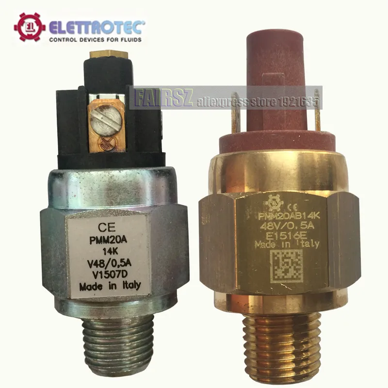 Оригинальный итальянский датчик давления Elettrotec PMM20A14K резак|Принадлежности для
