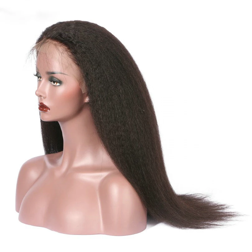 13х4 синтетический парик для волос на фронте Yaki прямой натуральный хвост