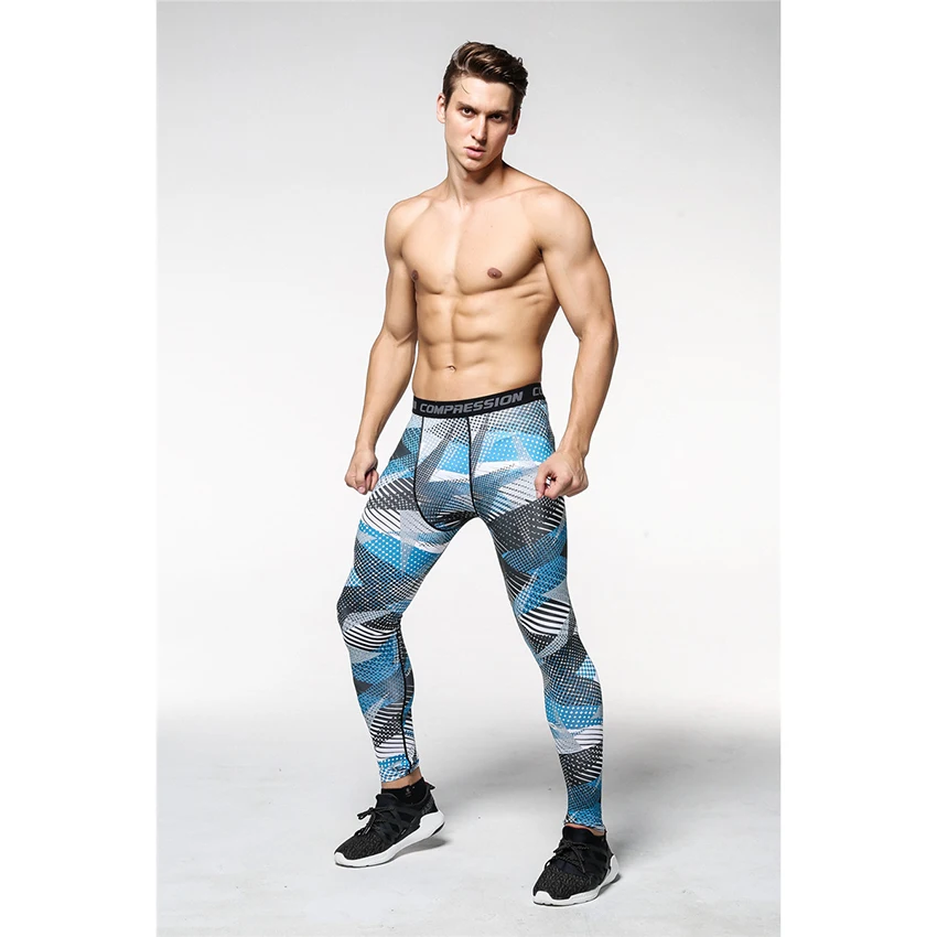 

9Colors 2Pcs Men Running Sets Fitness Gym Clothing Long Sleeve Workout Clothes for Men Camouflage Print Training Sport Suit
