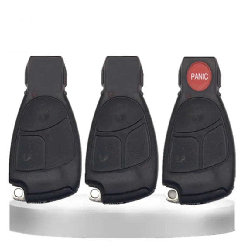 

2/3/4 Buttons Modified Remote Car Key Shell For Benz Mercedes C E S M CLS CLK W203 GL SLK S Class CL55 AMG C230 Fob