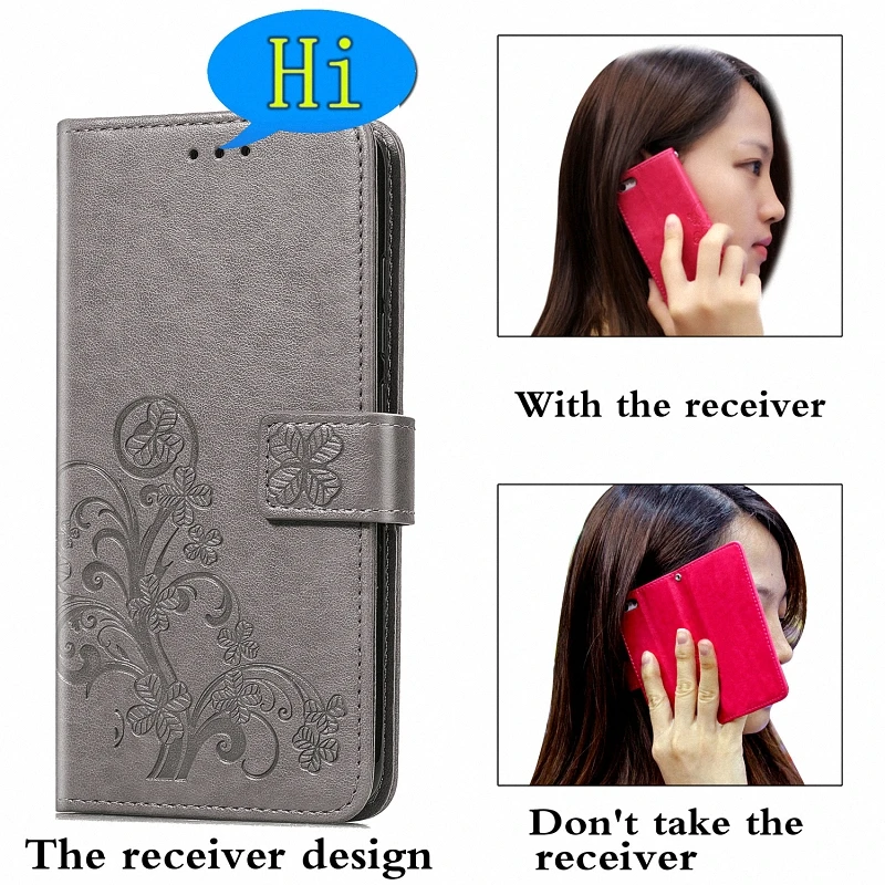 flower phone stand case for iphone 7 6 6s 8 plus x xs 11 pro max xr magnetic buckle floral case flip card holder wallet cover free global shipping