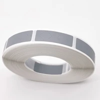 1000pc 10mmx30mm manual scratch off sticker label zebra pattern silvery tape in rolls code covering film game wedding