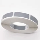 1000 шт., 10 мм x 30 мм, ручная наклейка, этикетка, Зебра, узор, серебристая лента в рулонах, кодовая пленка, свадебная игра