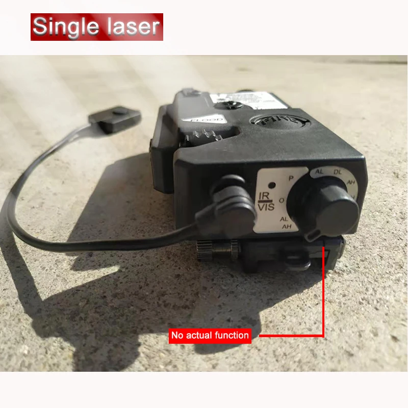 Тактический зеленый лазер или красный лазерный без ИК лазерное светодиодный RAID