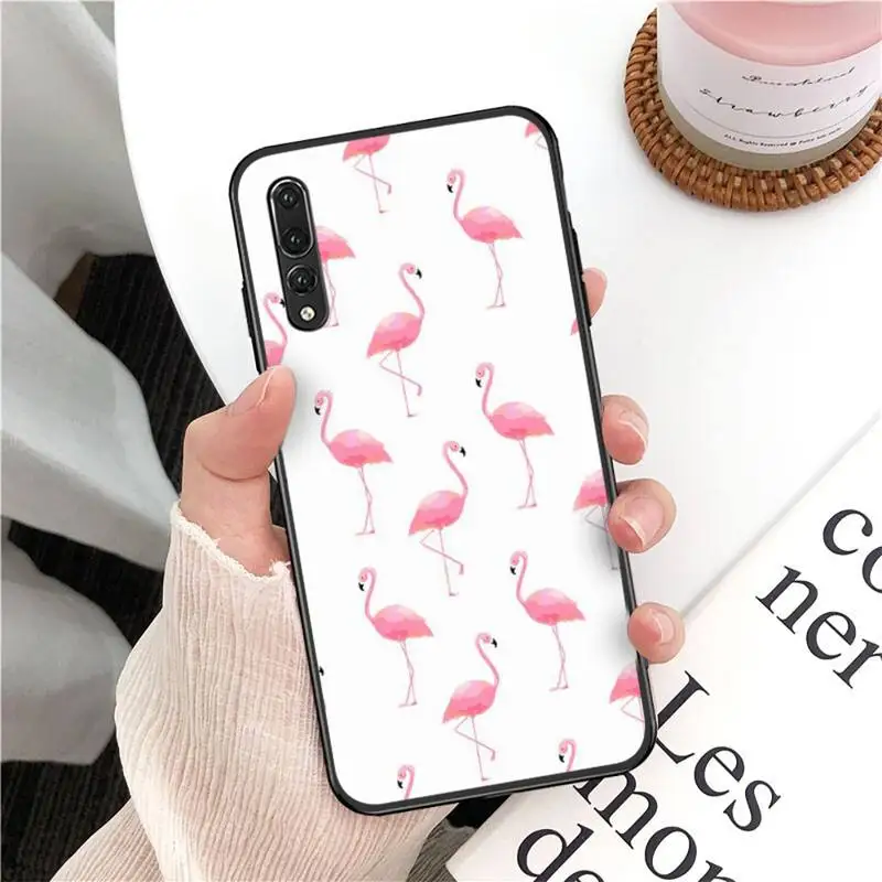 

YNDFCNB Animal Flamingo Phone Case For Huawei P20 P30 P9 P10 plus P8 lite P9 lite Psmart 2019 P20 pro P10 lite