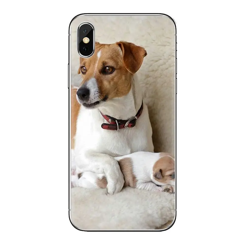 My jack russell Terrier dog puppy Silicone Bag Case For iPod Touch Apple iPhone 11 Pro 4 4S 5 5S SE 5C 6 6S 7 8 X XR XS Plus Max |