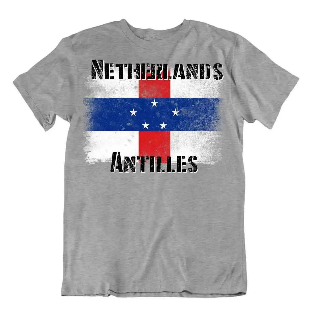 

Netherlands Antilles flag Tshirt T-shirt Tee top stunning original gift