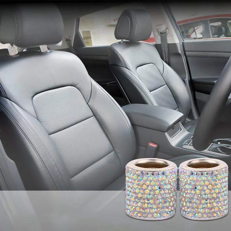 1 шт. хрустальные украшения для подголовника автомобиля подвески бриллиантовые