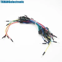 1 male to male flexible breadboard jumper cable and wires 65 pieces electronic components programmer cable accessories diy
