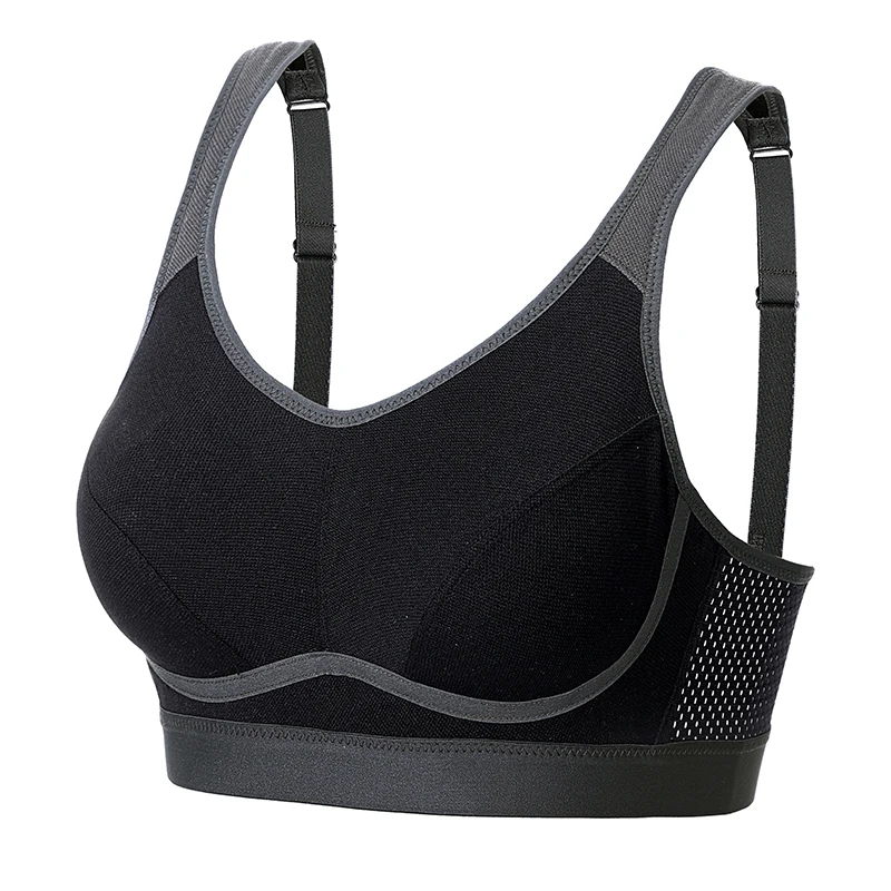 Спортивный бюстгальтер Женская Йога укороченный топ на бретелях Высокая ударная
