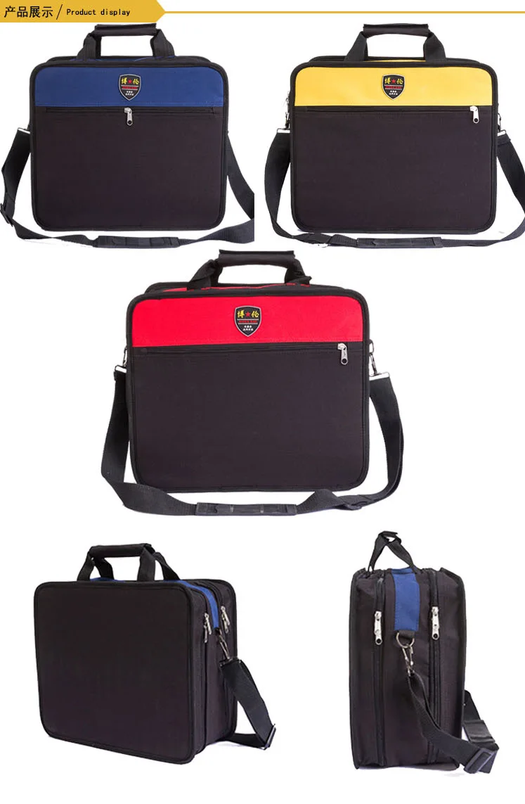 

Oxford Cloth Portable Toolkit Tools Pouch Bag Storage Electrical Tool Single-shoulder Bag Belt Organizador Home Storage EK50GJB