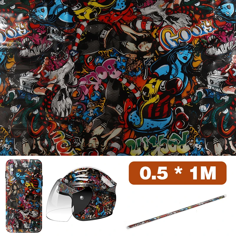 

Water Transfer Film Unique Design Hydrographic Film 50*100cm PVA Hydrographic Printing Water Transfer Film Hydro Dipping Film