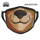 Маска Bobo Like To Woof с принтом для гомосексуалистов, зимняя, Весенняя маска для рта Bobobear bobobobearart Bobo Bear Week Bear Выходная выдра