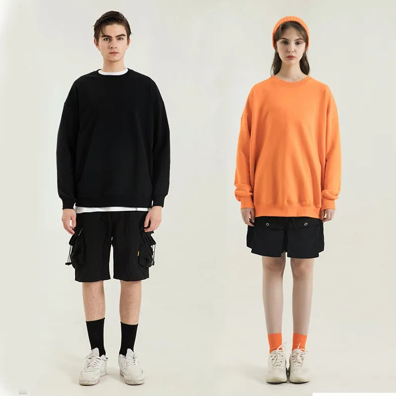 INSPK унисекс негабаритных чистый Цвета свитер зимняя теплая Повседневная