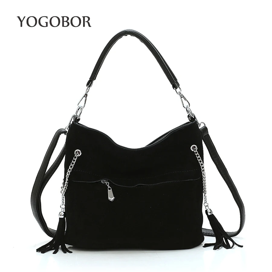 Женская сумка с кисточками Новая Европейская и американская модная сумка-тоут