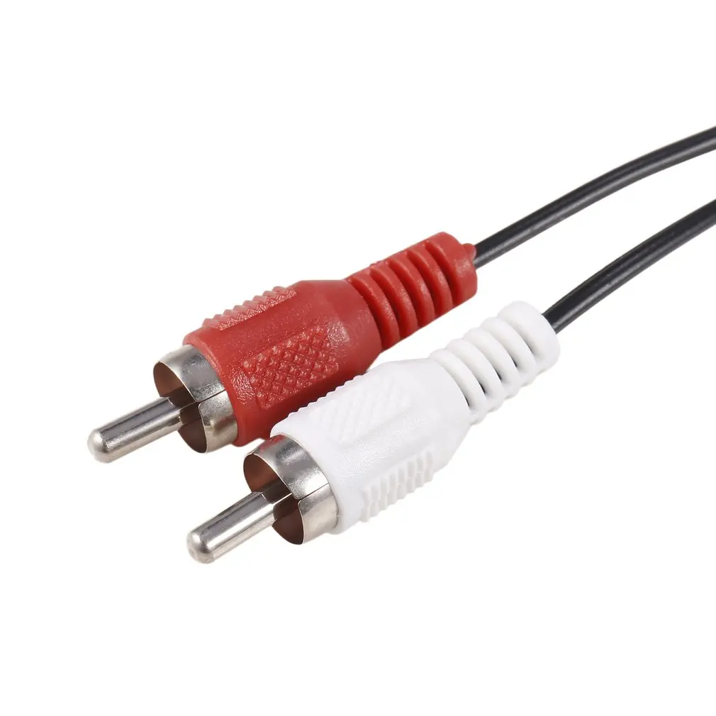 1/8 Inch 3.5mm Plug Jack to 2 RCA Male Stereo Audio Earphone Headphone Headset Y Splitter Adaptor Cable | Обустройство дома