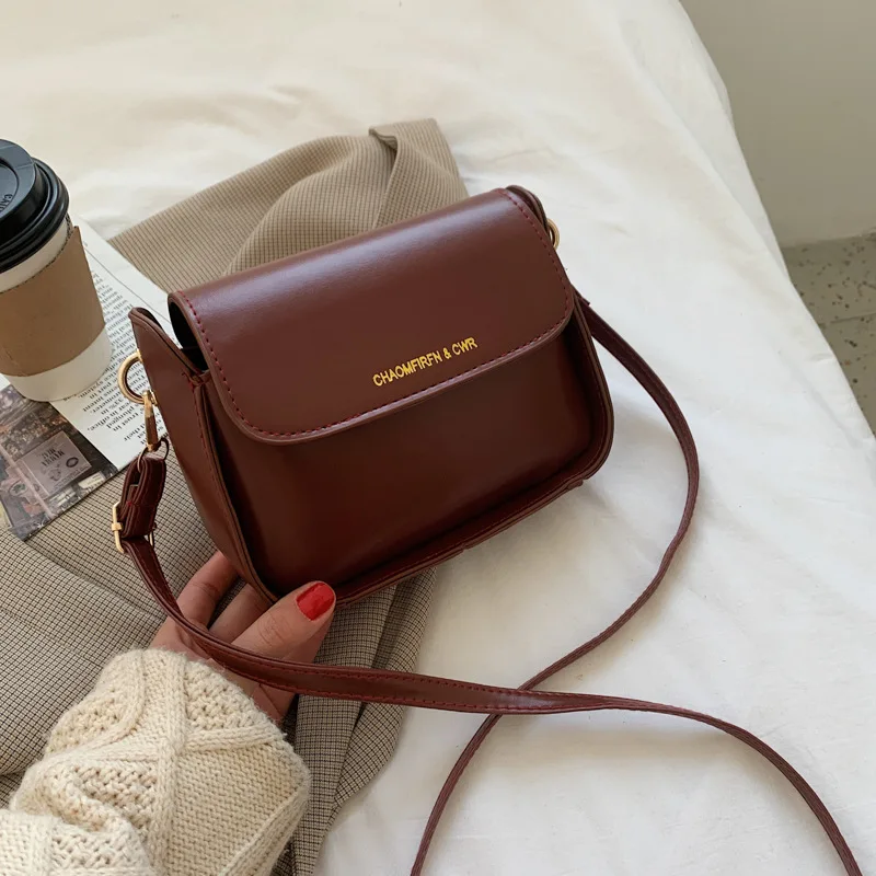 

New 2021 Fashion Women PU Leather Solid Shoulder Bag Brand Luxury Designer Ladies Casual Travel Crossbody Bags Messenger Bag