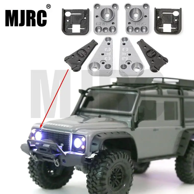 3D печать лампа светильник крышка для 1/10 RC Гусеничный Defender TRX-4 TRX4 82056-4 не содержит лампы