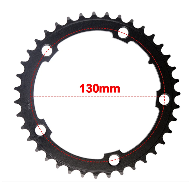 Велосипедная цепь Prowheel 130 BCD складная для дорожного велосипеда 39/53T высокопрочная