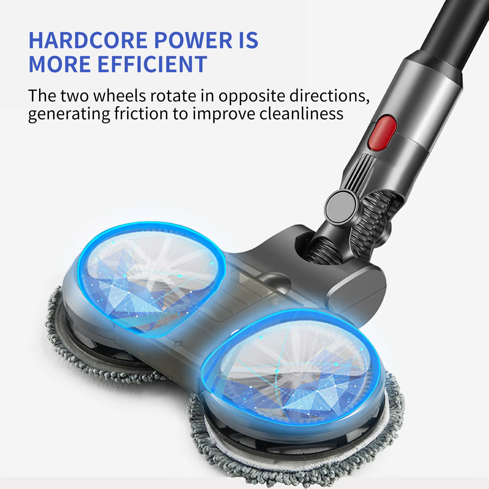 Электрическая Насадка для пылесоса Dyson V7 V8 V10 V11 электрическая швабра с