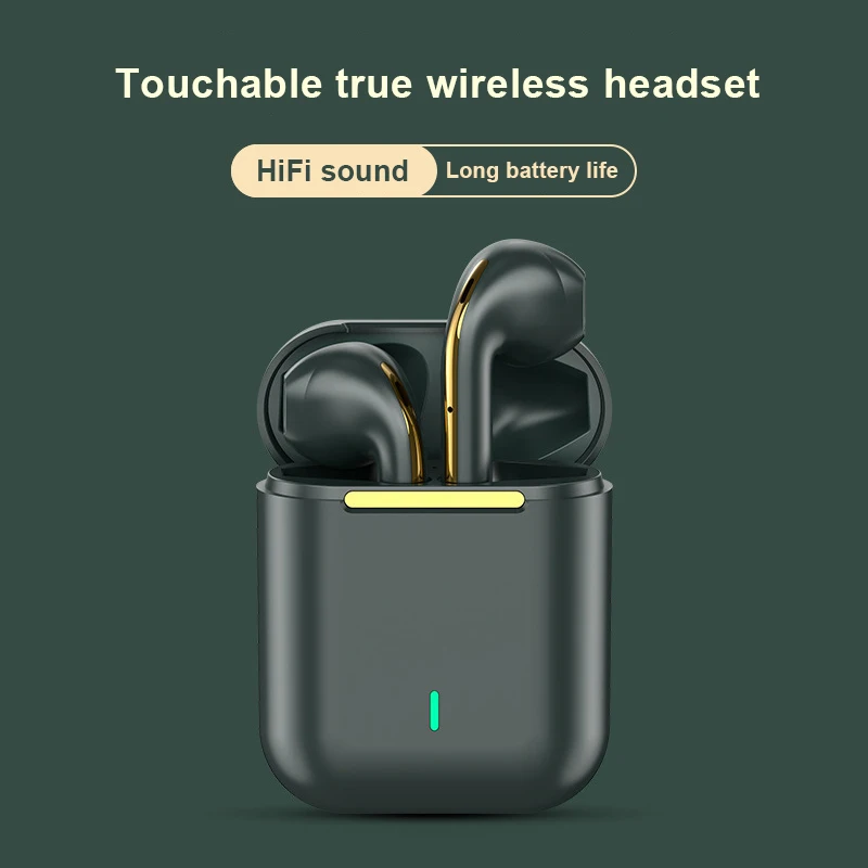 

Беспроводные наушники J18 TWS, влагозащищенные наушники с поддержкой Bluetooth, IPX5, с Hi-Fi звуком, для Iphone, Huawei, Xiaomi
