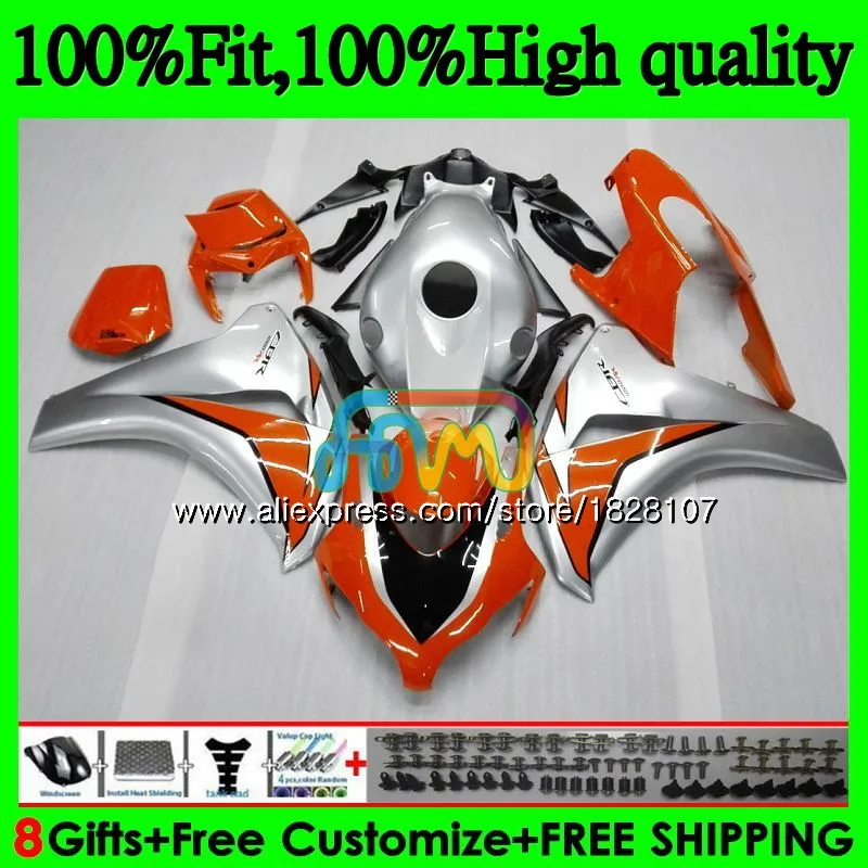 

Injection For HONDA CBR1000 CBR 1000 RR CC 1000RR 08 109BS.25 CBR1000RR 08 09 10 11 2008 2009 2010 2011 OEM orange sale Fairing
