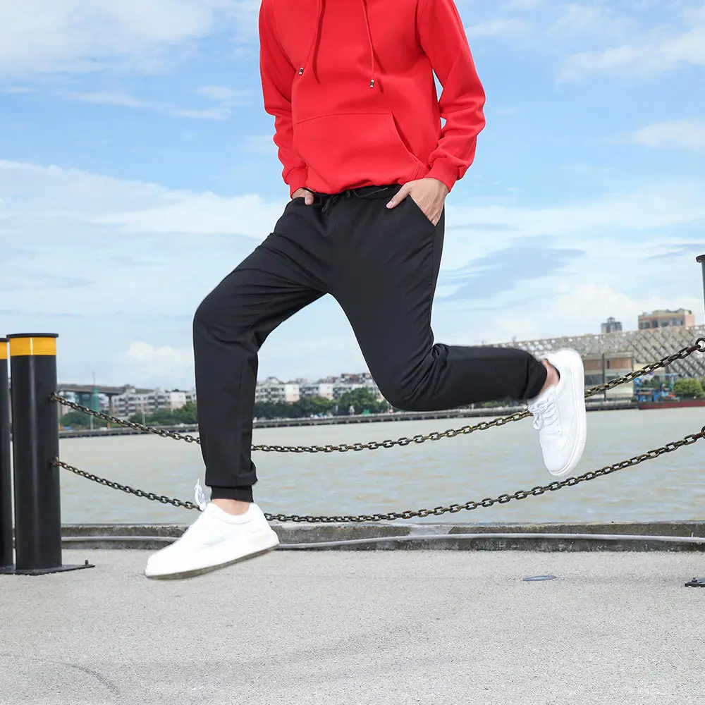 2019 Fashion Mens Track Pants Slims Tretch Pant Hip Hop Men Winter Trousers Plus Size High Quality Clothing Bodybuilding Jogger | Мужская