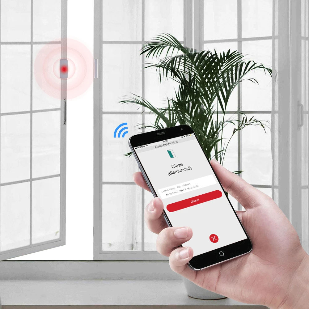 HEIMAN Zwave датчик магнитный детектор z-волна двери окна сигнализации беспроводной для Z волна дома EU868MHz