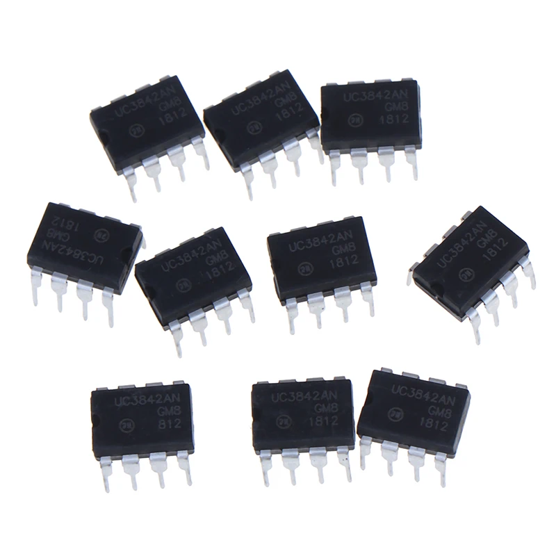 10 шт. UC3842AN оригинальный IC DIP-8 регулирующий тип тока широтно-импульсная модуляция |