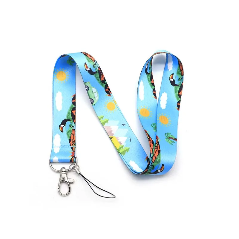Survival Outdoors Toucan ремень подвесной шейный брелок с лентой ID Card Pass телефон Lanyards