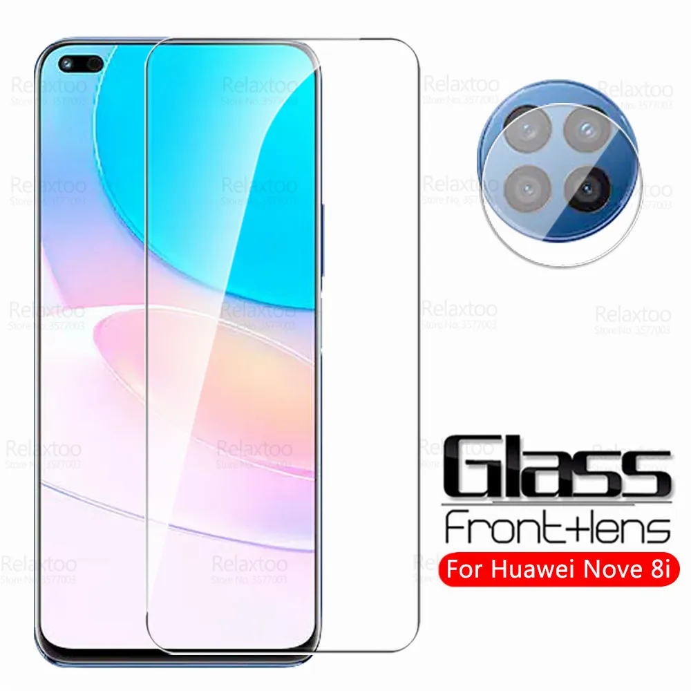 Защитное стекло для камеры Huawei Nova 8i закаленное защиты экрана на Hauwei Huawey Nova8i 6 67