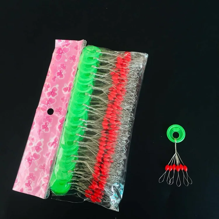 

600Pcs 100Set S M L Red Rubber Fishing Space Beans Oval Stopper Positioning Bean Fishing Float Connector Fishing Accessories