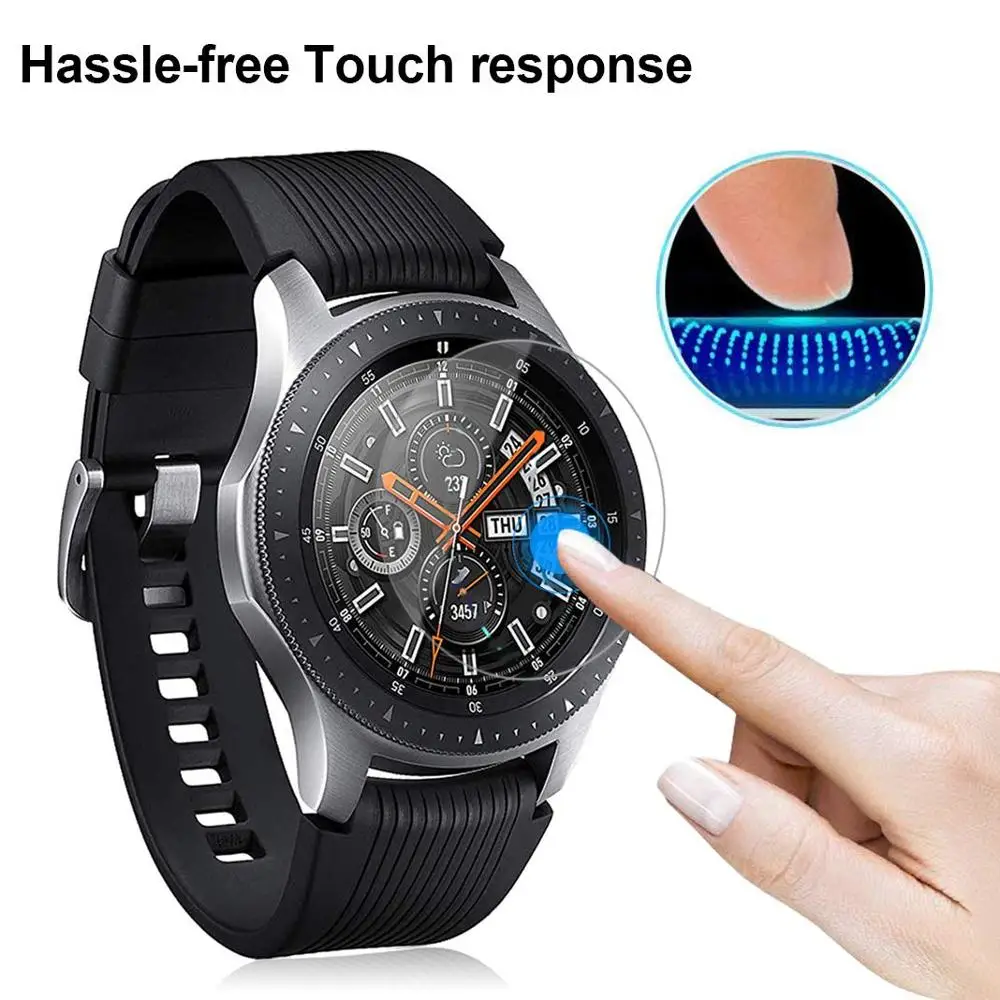 5 шт Для samsung Galaxy watch 46 мм аксессуары защитная пленка, стекло Водонепроницаемая анти-отпечатков пальцев закаленная пленка