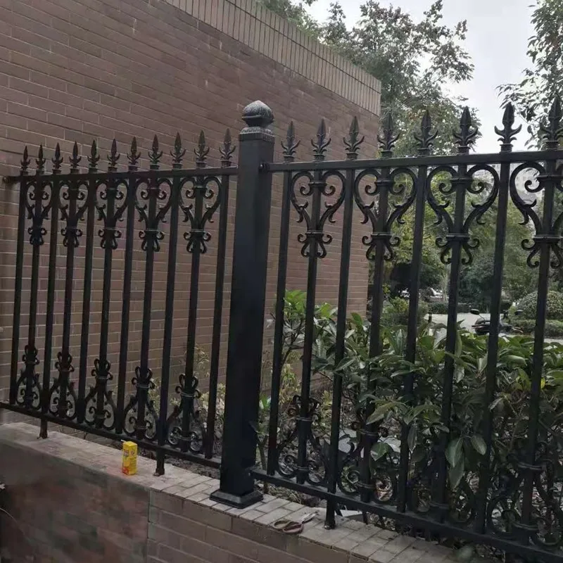 Hтаблице домашний сад оптовая продажа Черные Декоративные Кованые Железные