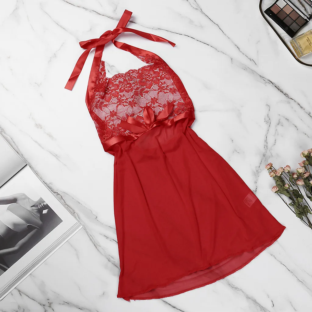 Женское сексуальное нижнее белье с открытой спиной на шнуровке сатиновое