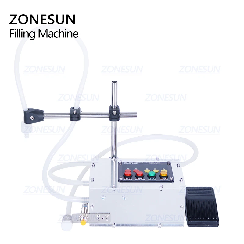 ZONESUN Интеллектуальная Индукционная машина для наполнения жидкостей бутылка воды