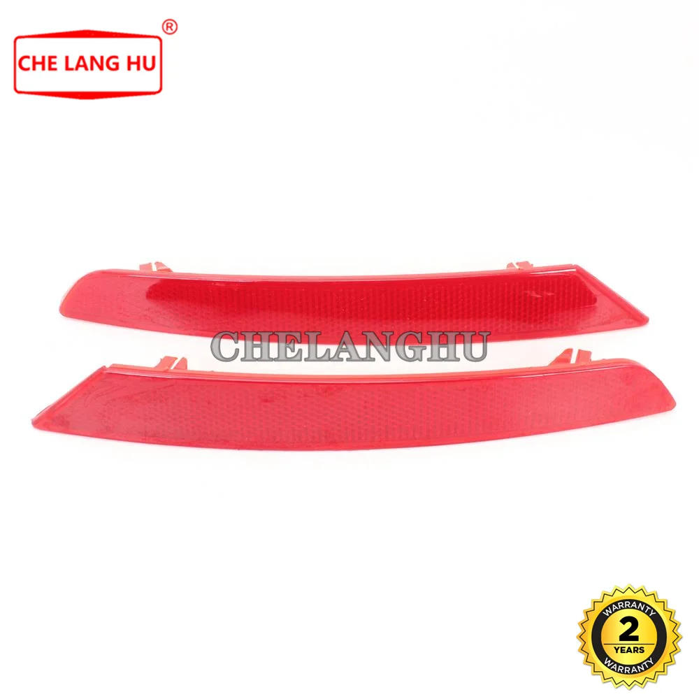 

2pcs For Seat Ibiza 4 Door 2013 2014 2015 2016 2017 Car-styling Red Rear Bumper Reflector Tail Light Bars Brake Parking Warning