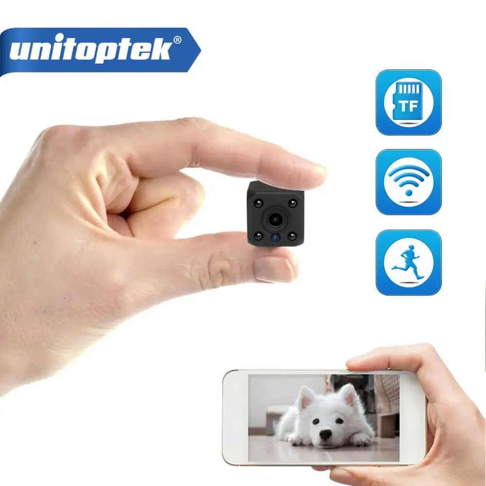 720P HD wifi Беспроводная мини ip-камера ночного видения детектор движения мини видеокамера циклическая видеокамера встроенный аккумулятор